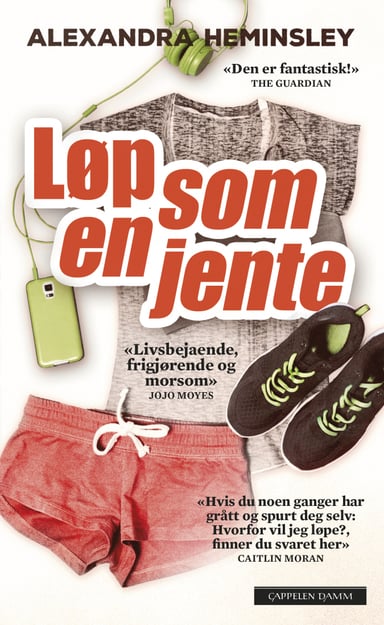Omslag av "Løp som en jente"
