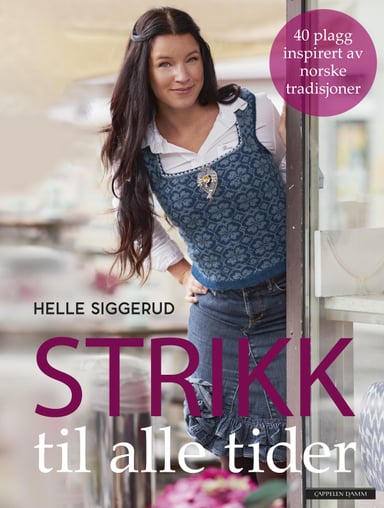 Omslag av "Strikk til alle tider"