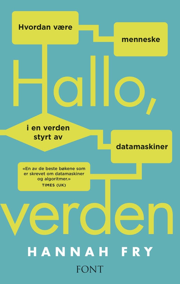 Omslag Hallo, verden av Hannah Fry (Ebok)