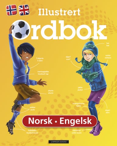 Omslag av "Illustrert ordbok"