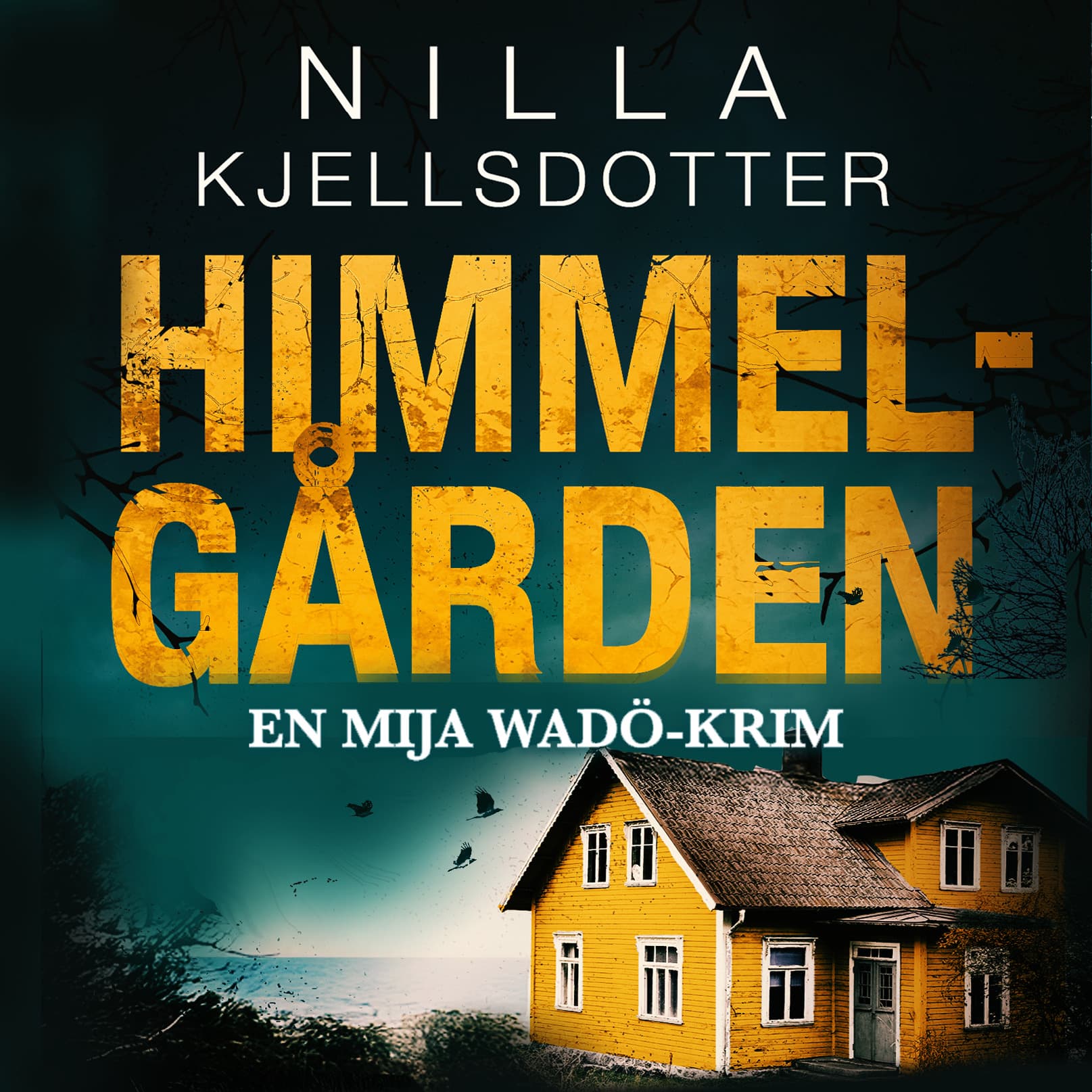 Omslag Himmelgården av Nilla Kjellsdotter (Lydbok)