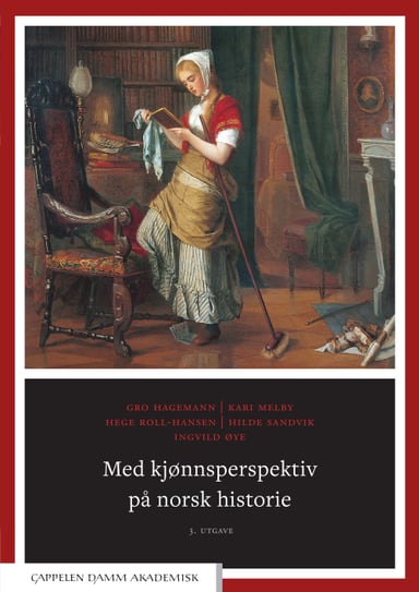 Omslag av "Med kjønnsperspektiv på norsk historie"