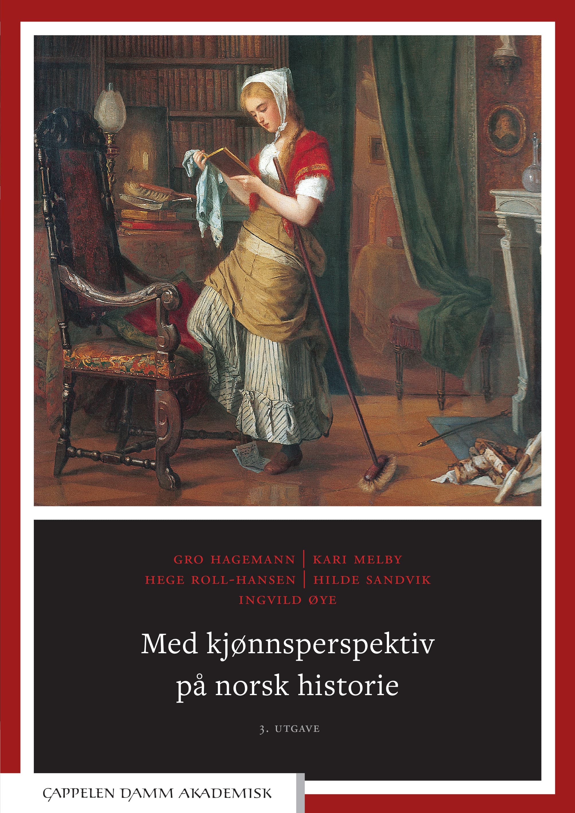 Omslag Med kjønnsperspektiv på norsk historie av Gro Hagemann, Kari Melby, Hege Roll-Hansen, Hilde Sandvik og Ingvild Øye (Ebok)