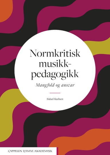 Omslag av "Normkritisk musikkpedagogikk"
