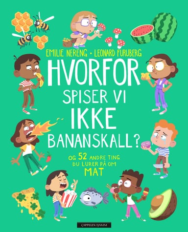 Omslag av "Hvorfor spiser vi ikke bananskall?"