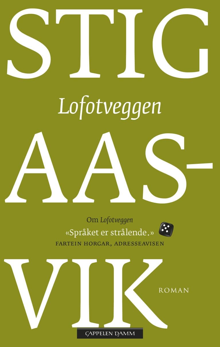 Omslag Lofotveggen av Stig Aasvik (Heftet)