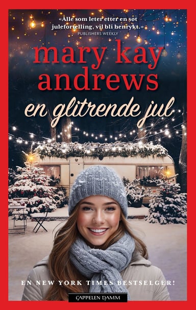 Omslag av "En glitrende jul"
