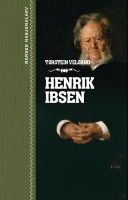 Omslag Henrik Ibsen av Torstein Velsand (Ebok)