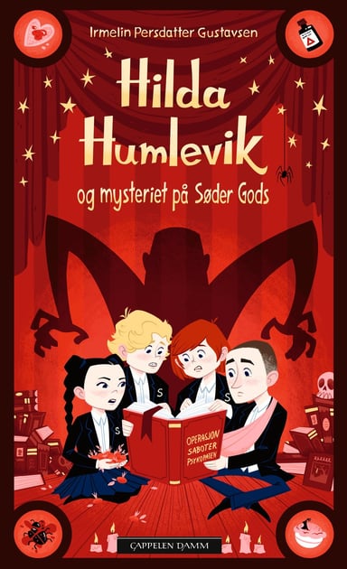 Omslag av "Hilda Humlevik og mysteriet på Søder Gods"