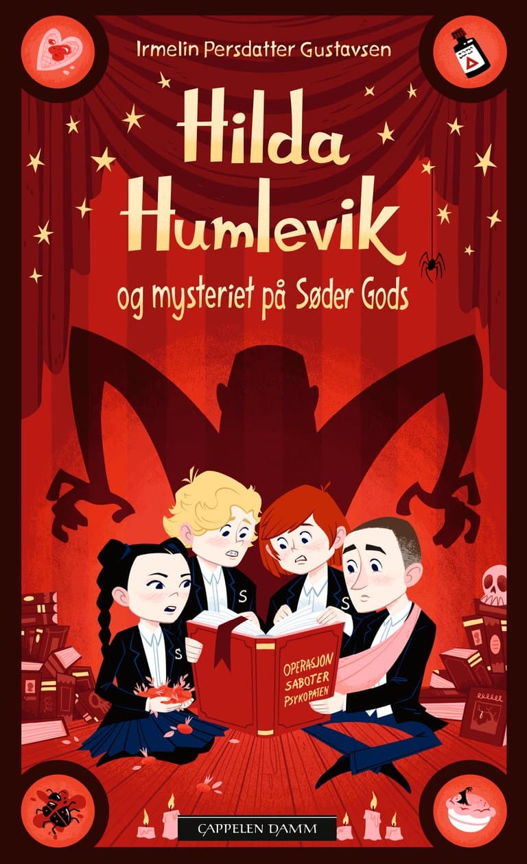 Omslag Hilda Humlevik og mysteriet på Søder Gods av Irmelin Persdatter Gustavsen (Ebok)
