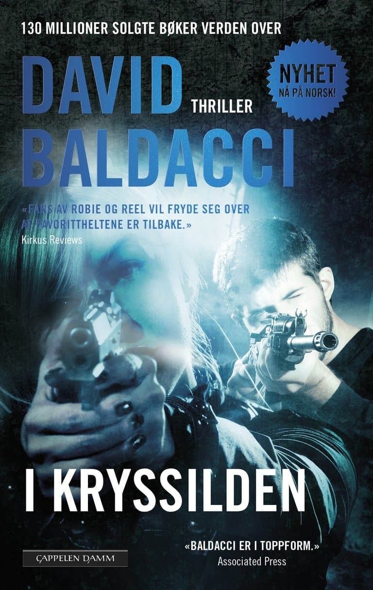 Omslag I kryssilden av David Baldacci (Ebok)