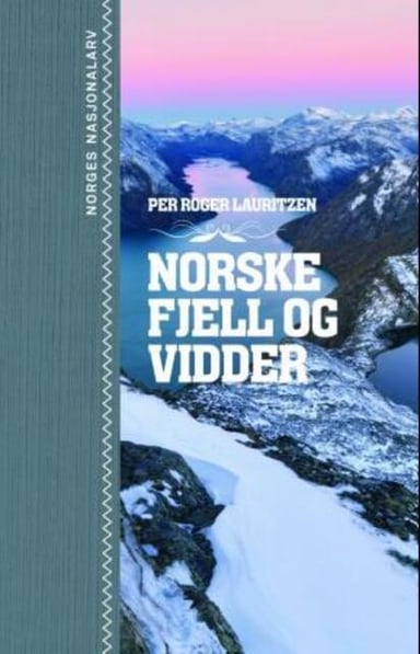 Omslag av "Norske fjell og vidder"