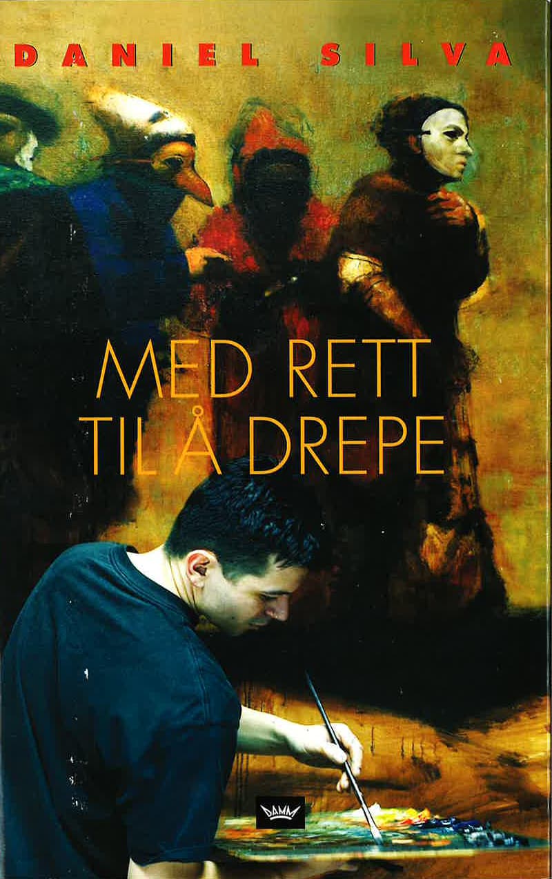 Omslag Med rett til å drepe av Daniel Silva (Innbundet)