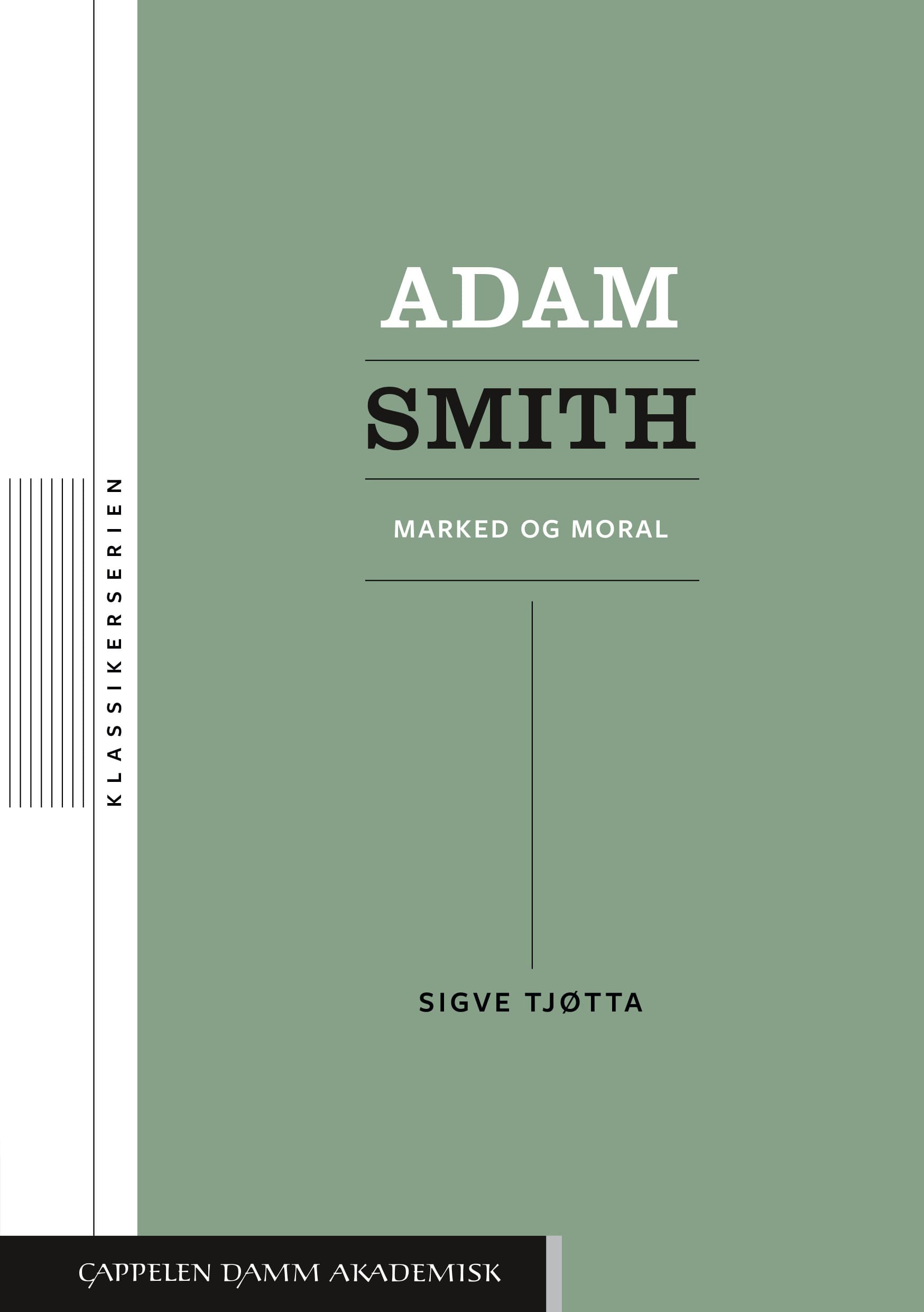 Omslag Adam Smith av Sigve Tjøtta (Ebok)