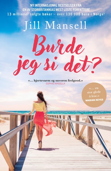 Omslag av "Burde jeg si det?"