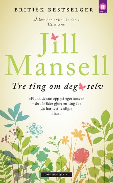 Omslag av "Tre ting om deg selv"