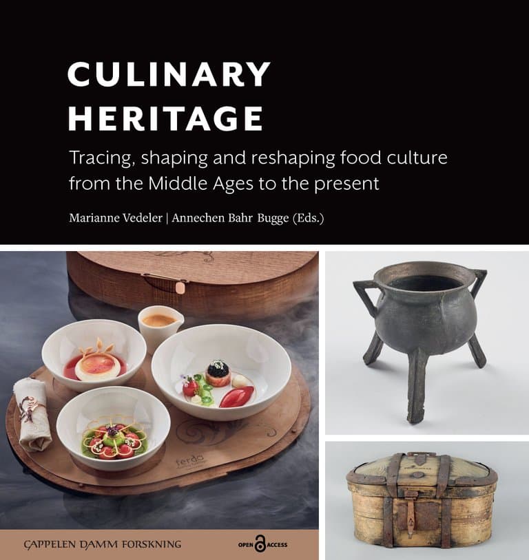 Omslag Culinary Heritage av Marianne Vedeler og Annechen Bahr Bugge (red.) (Innbundet)