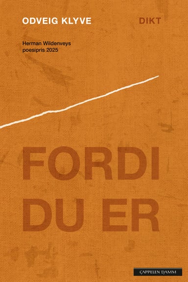 Omslag av "Fordi du er"