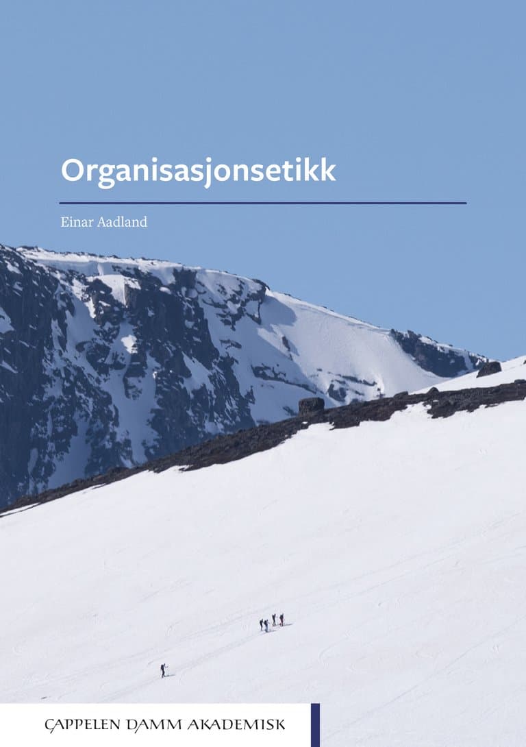 Omslag Organisasjonsetikk av Einar Aadland (Heftet)