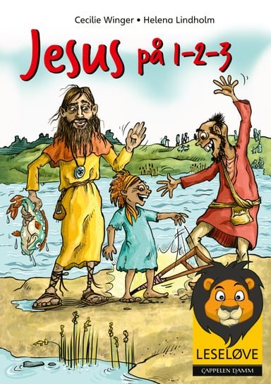 Omslag av "Leseløve - Jesus på 1-2-3"