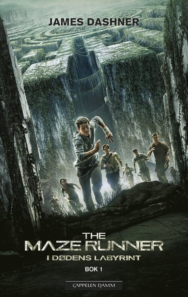 Omslag av "The maze runner. Bok 1. I dødens labyrint"