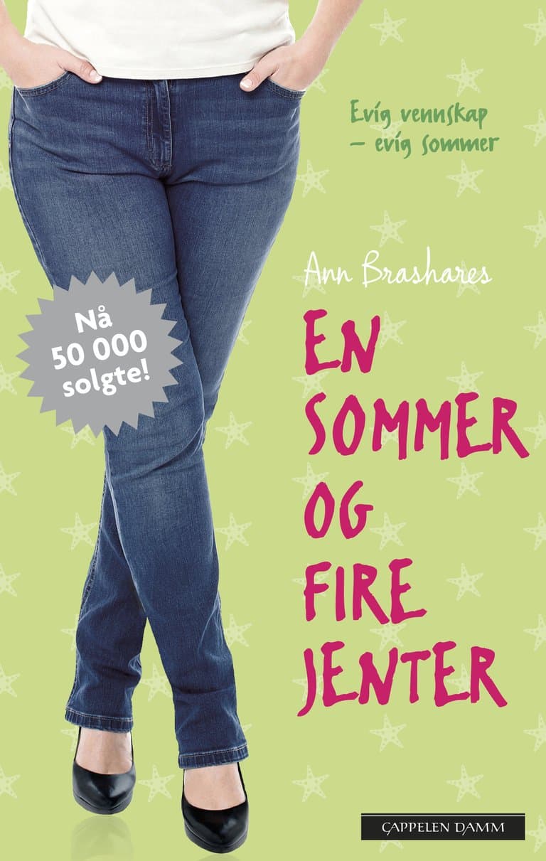 Omslag En sommer og fire jenter av Ann Brashares (Heftet)