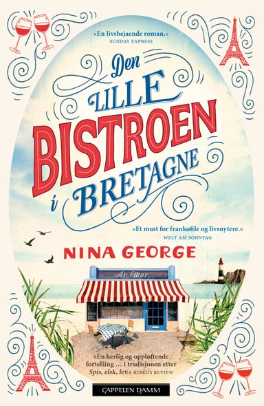 Omslag av "Den lille bistroen i Bretagne"