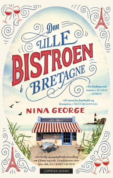 Omslag av "Den lille bistroen i Bretagne"