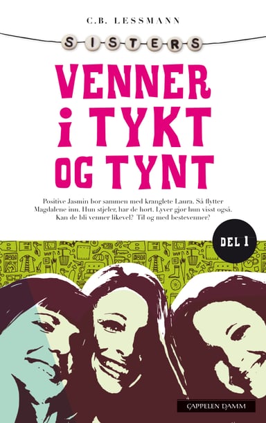 Omslag av "Venner i tykt og tynt"