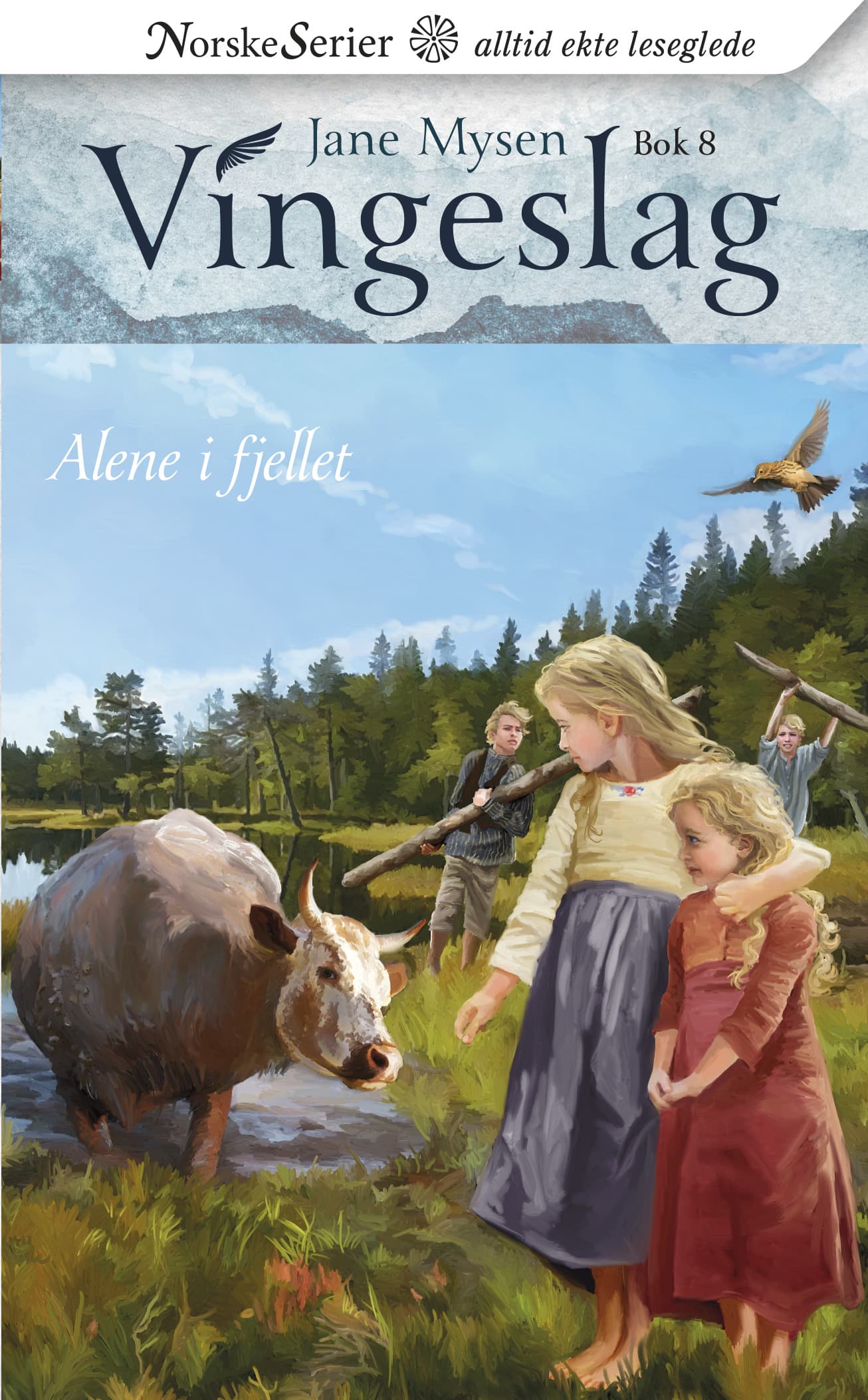Omslag Alene i fjellet av Jane Mysen (Heftet)