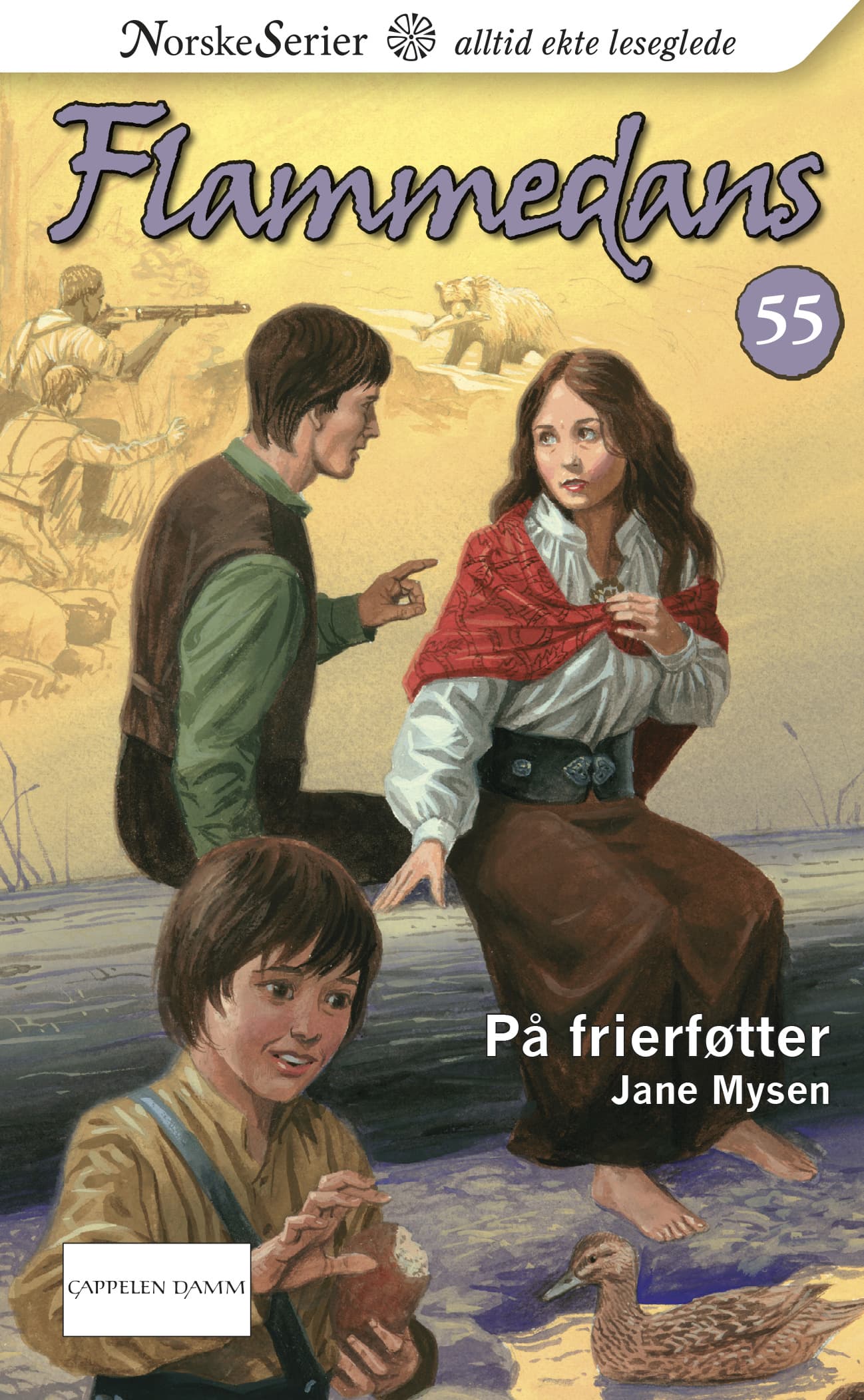 Omslag På frierføtter av Jane Mysen (Ebok)