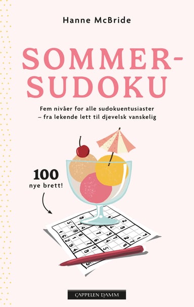 Omslag av "Sommersudoku 2025"
