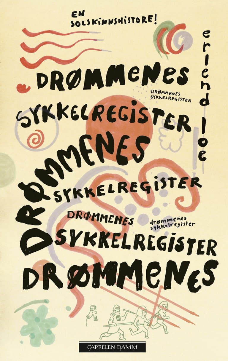 Omslag Drømmenes sykkelregister av Erlend Loe (Innbundet)