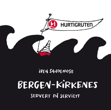 Omslag av "Hurtigruten: Bergen - Kirkenes"