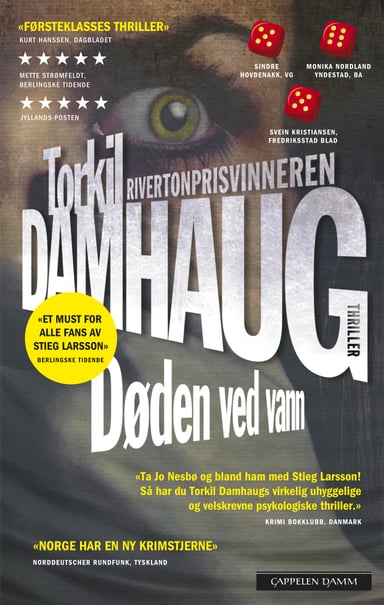 Omslag av "Døden ved vann"