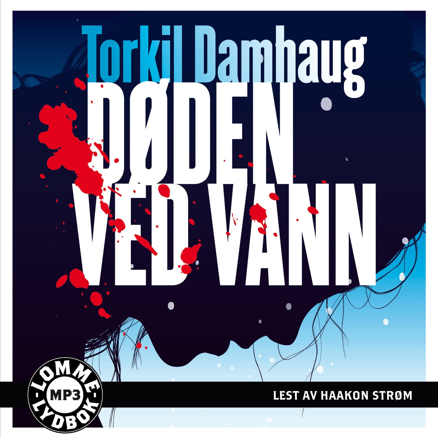 Omslag Døden ved vann av Torkil Damhaug (CD)