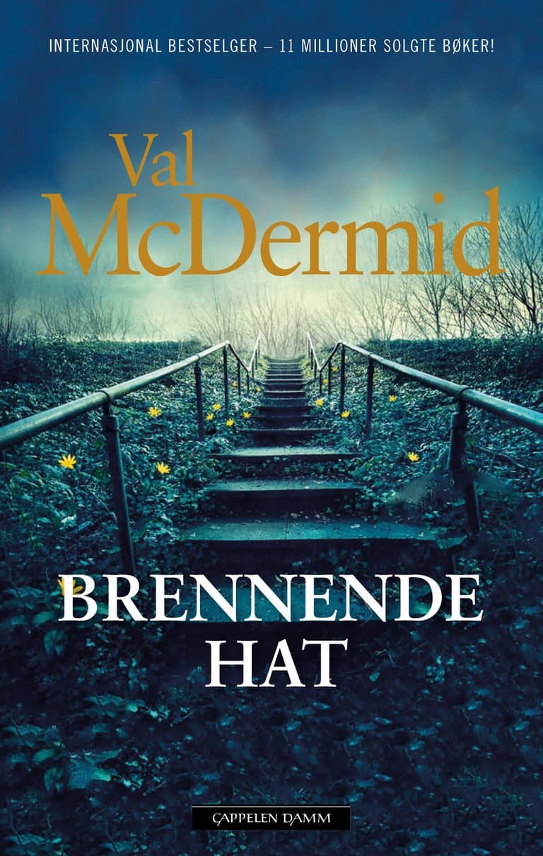 Omslag Brennende hat av Val McDermid (Ebok)