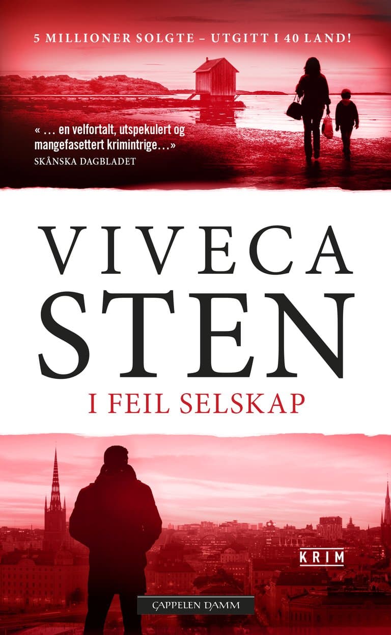Omslag I feil selskap av Viveca Sten (Heftet)