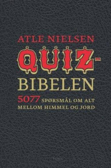 Omslag av "Quizbibelen"