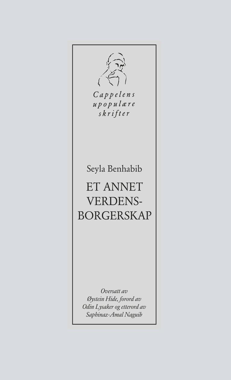Omslag Et annet verdensborgerskap av Seyla Benhabib (Heftet)