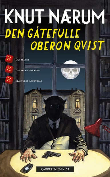 Omslag av "Den gåtefulle Oberon Qvist"