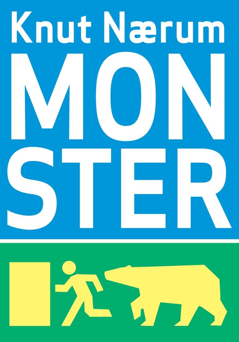 Omslag Monster av Knut Nærum (Innbundet)