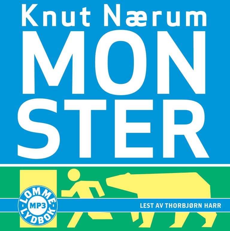 Omslag Monster av Knut Nærum (CD)