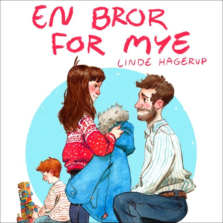 Omslag En bror for mye av Linde Hagerup (Lydbok)