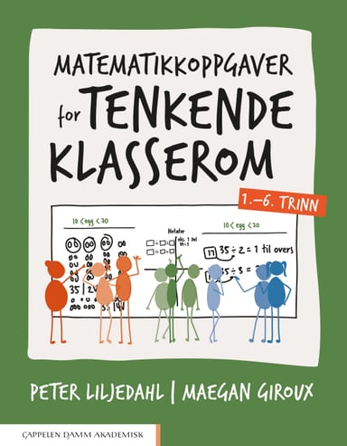 Omslag av "Matematikkoppgaver for tenkende klasserom 1.–6. trinn"