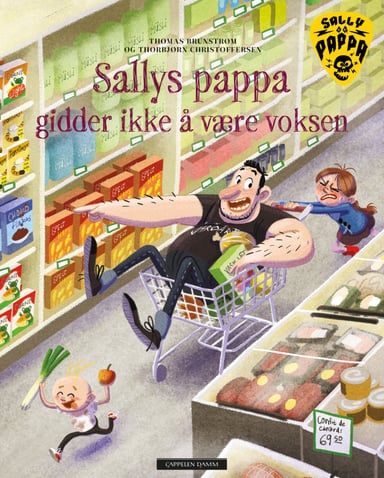Omslag av "Sallys pappa gidder ikke å være voksen"