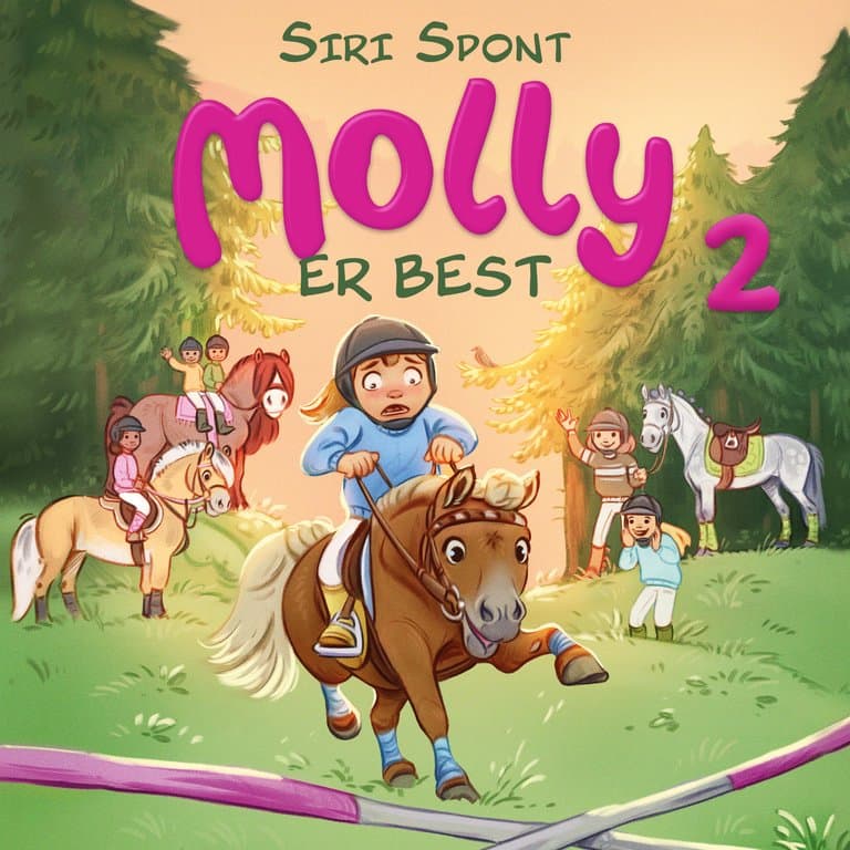 Omslag Molly er best av Siri Spont (Lydbok)