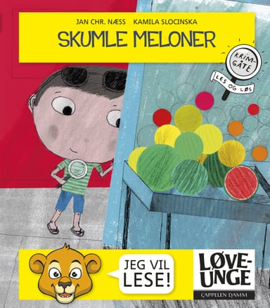 Omslag av "Løveunge - Skumle meloner"