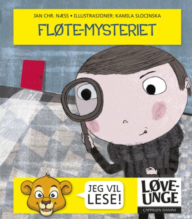 Omslag av "Løveunge - Fløte-mysteriet"