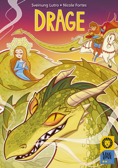Omslag av "Leseløve nivå 2 - Drage"